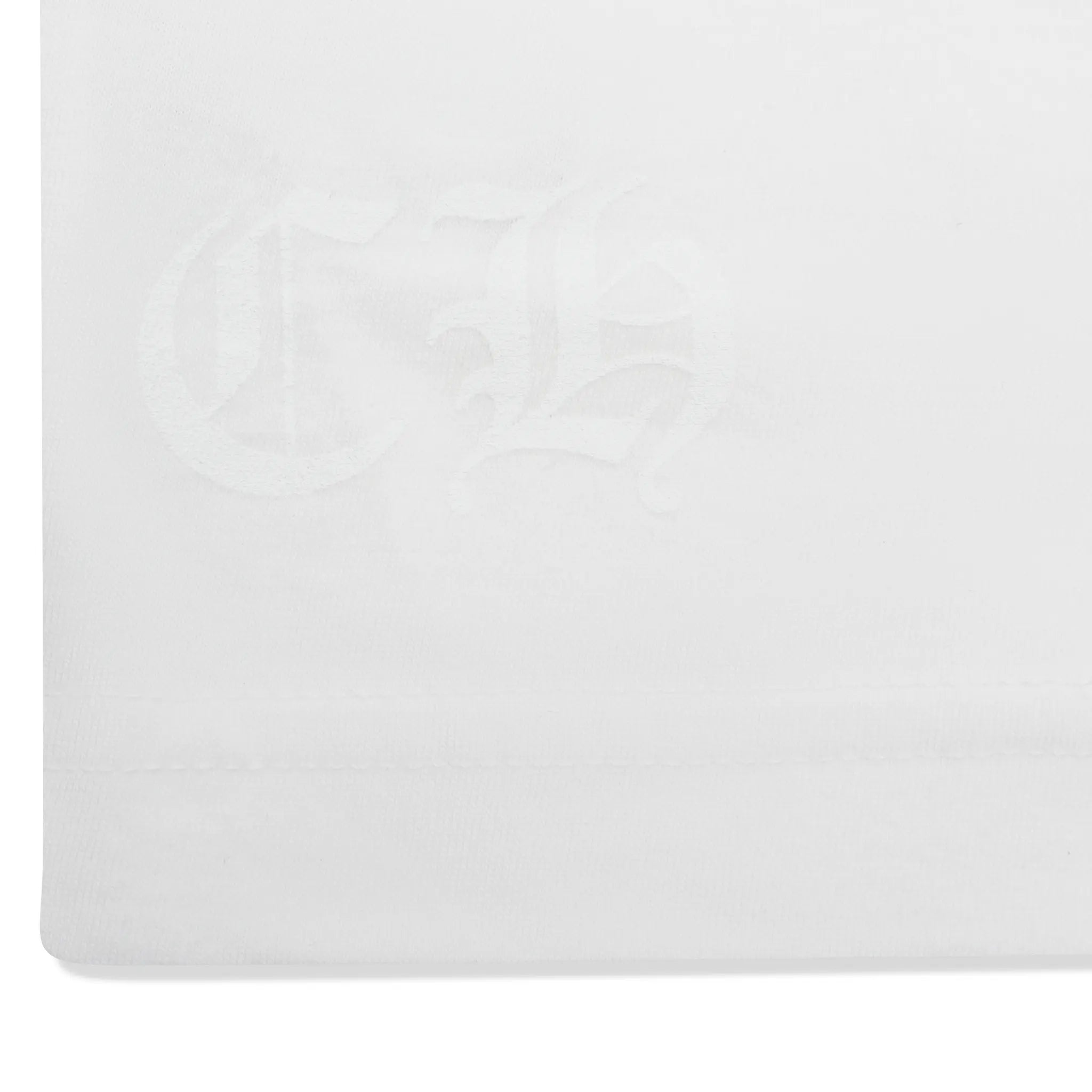 Detailed View of Chrome Hearts Horse Shoe Pocket White T-Shirt